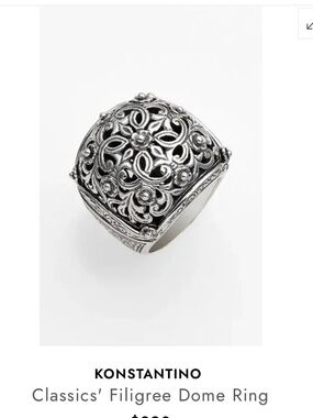Konstantino Filigree Ring